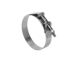 Inox T-bolt Clamp - 104-112mm