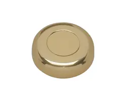 Polished Brass Hub Cap