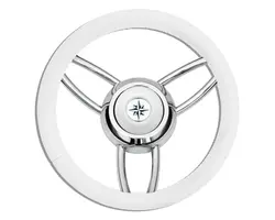 Steering Wheel T26 - 35cm - White