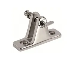 Deck Hinge with Straight Base and Pin