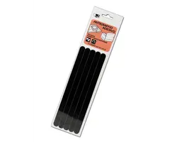 Black anti-slip self adhesive strips - 19x300mm