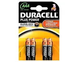 Duracell battery Plus Power - AAA type