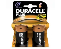 Duracell battery Plus - D type