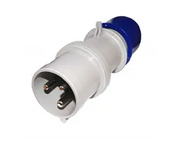 Plug 2P+T 220V. 32A IP44