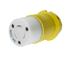 Socket 2P+T 230V. 16A IP56