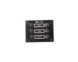 Electric panel 3 switches