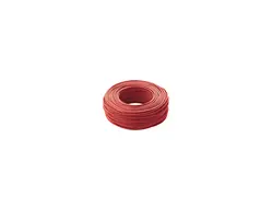 Red cable diameter 4mm - 100mt