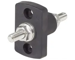 Black terminal feed-through connectors Ø M10