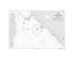 School Map - From Piombino Channel to Fiumicino and East Coast of Corsica