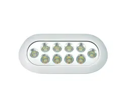 Sous-marin 10 lumière LED Blanche 3W 10-30V