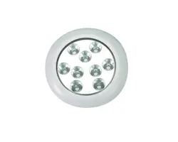 Underwater 9 LED light White 3W 10-30V