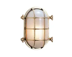 Oval bulkhead light - 175x130mm