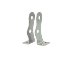 Double stainless steel mounting bracket