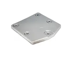 Aluminum Pod Trim Tab Anodes for Mercury Zeus Drive Systems