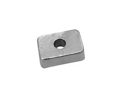 Aluminum Small Plate Anode for Trim Tab Mercury 4-9.9HP 4T Engines