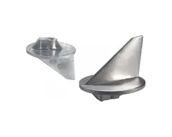 Short Fin Zinc Anode for Outboard Engine 35HP