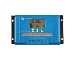 Contrôleur de charge BlueSolar PWM DUO-LCD&USB 12/24V-20A