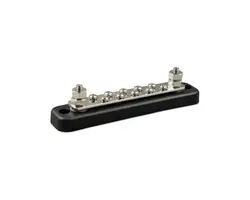 Busbar 150A 2P with 10 Screws & Cover