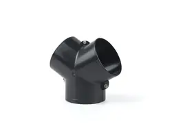 Y-shape adapter for air pipe Ø 75mm