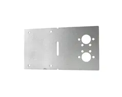 Stainless steel bendable mounting bracket for yachts and boats