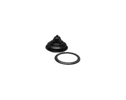 Steering Cable Grommet with Rubber Cap - 105mm - Black