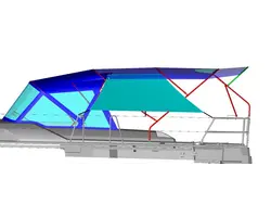 Panneaux latéraux de soleil pour BI - OCEANIS 51.1 (2017)