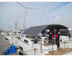 Sunside panels on biminitop OCEANIS YACHT 54 (2019)