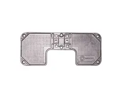 Aluminium Transom Protection Board - 208x115mm - Black