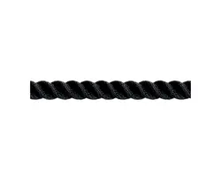 Black Twisted Rope - 22mm - 100m