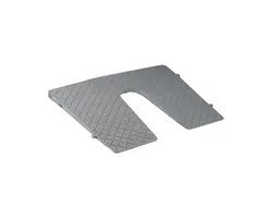 Wedge-shaped Transom Protection - 450x360mm - Grey