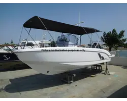 Inox front extension bimini - Flyer 6 SPASEdeck