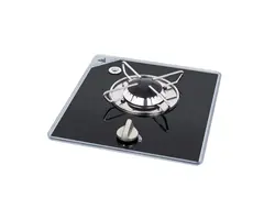 Glass Built-in Hob Unit - 1 Burner - 325x290mm