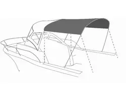 Protection pilot (sprayhood) - Flyer 7 SPACEdeck