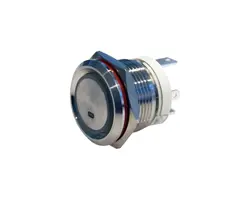 (ON)-OFF Momentary LED Switch - Blue