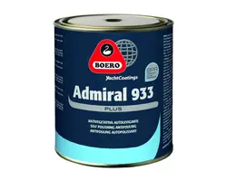 ADMIRAL 933 PLUS Antifouling - Black - 0.75L, Capacity, L: 0.75, Color: Black