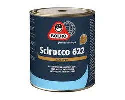 SCIROCCO 622 EXTRA Antifouling - Black - 5L, Color: Black