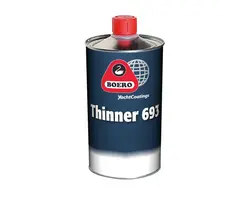 Thinner 693 - 0.5L, Capacity, L: 0.50