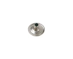 Brass Olgo DOT Button - 15mm