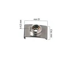 DOT Clip Button for Pin - 19.1mm