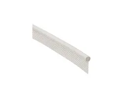 Coque en PVC blanc avec tube - 50m - diamètre 7mm