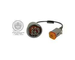 Cummins Round 9-pin Adaptor Cable