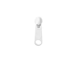 Single Nickel PK10 Spiral Slider - White