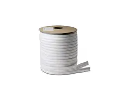 White Nylon 6mm Spiral YKK Zipper