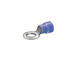 Blue insulated eye terminals - 4.2mm