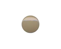 Brass Cap 15mm - Beige