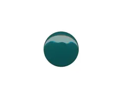 Brass Cap 15mm - Dark Teal