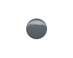 Brass Cap 15mm - Grey