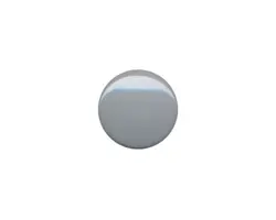 Brass Cap 15mm - Light Grey