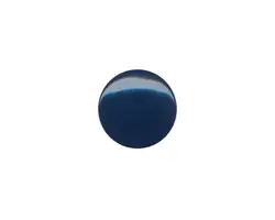 Brass Cap 15mm - Navy Blue