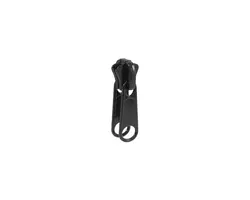 Double YKK8 Nickel Slider - Black